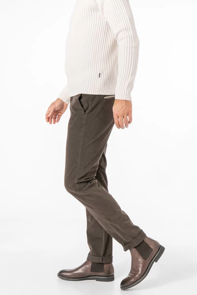 MASON'S Chino, Baumwolle, Mokka – Bild 3