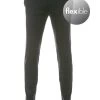Alberto Hose Rob, Slim Fit, Jersey, Schwarz