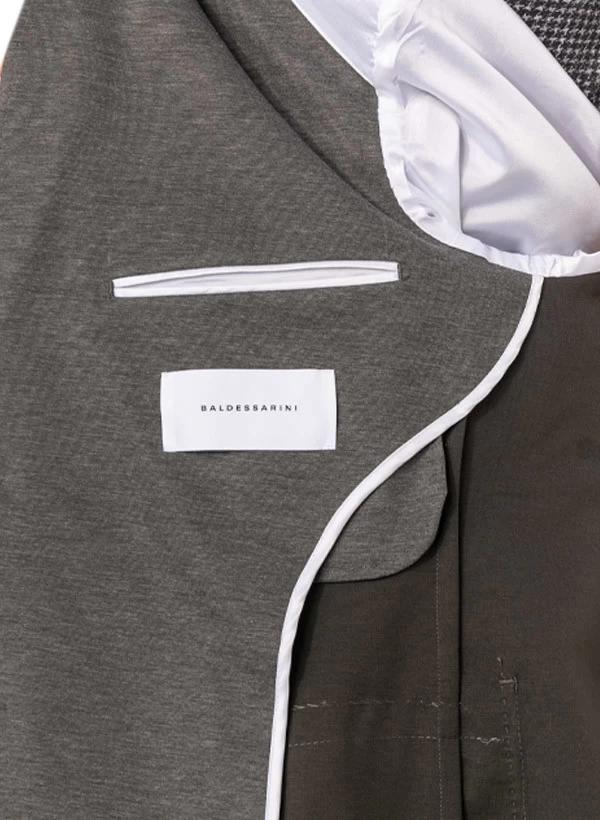 Baldessarini Anzug, Slim Fit, Jersey Halbgefüttert, Dunkelgrau Meliert – Bild 3
