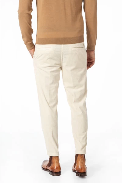 BOSS ORANGE Hose, Cord, Creme – Bild 3