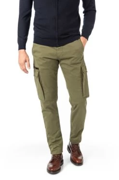 Camel Active Cargohose, Baumwolle, Olivgrün