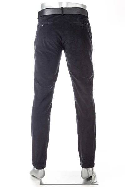 Alberto Hose Steve, Cord, Schwarz – Bild 4