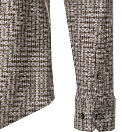 Hemd, Jersey, Braun Gemustert – Bild 3