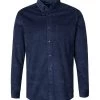Pierre Cardin Hemd, Modern Fit, Cord, Dunkelblau