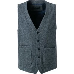 ROY ROBSON Weste, Strick, Grau