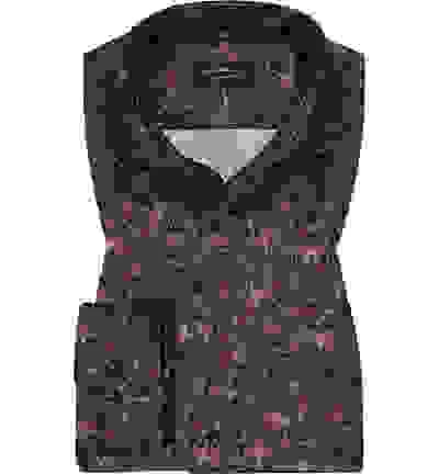 Eterna Hemd, Comfort Fit, Twill, Braun Gemustert – Bild 4