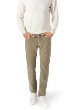 Pierre Cardin Hose Lyon, Cord, Hellkhaki