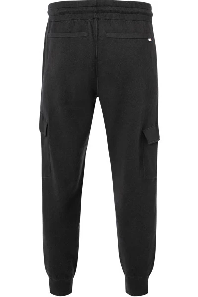 Strickhose, Schurwolle, Schwarz – Bild 2