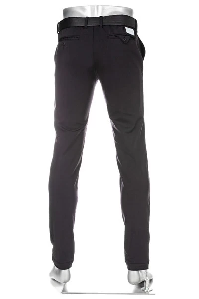 Alberto Hose Jump, Slim Fit, Funktionsfaser Mit Fleeceinnenseite, Schwarz – Bild 4