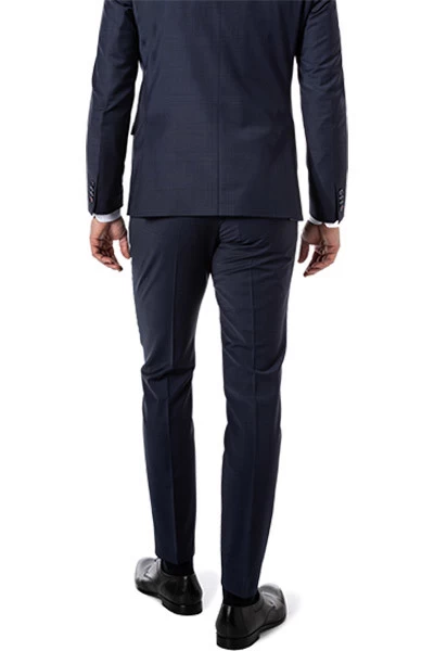 ROY ROBSON Hose, Extra Slim Fit, Schurwolle, Tintenblau Kariert – Bild 2