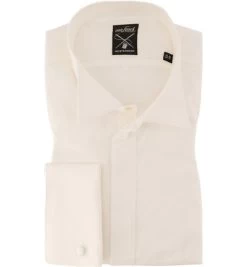 Van Laack Smokinghemd, Slim Fit, Baumwolle, Ecru