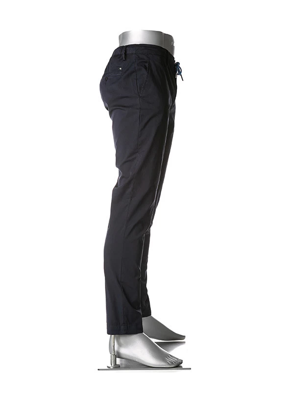 Alberto Hose Jump, Slim Fit, Baumwolle, Dunkelblau – Bild 4