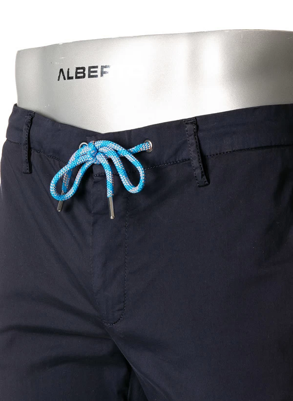 Alberto Hose Jump, Slim Fit, Baumwolle, Dunkelblau – Bild 5