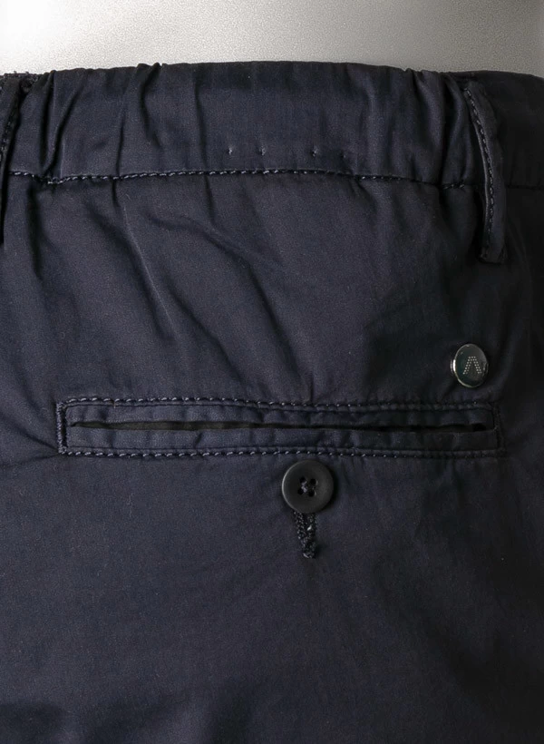 Alberto Hose Jump, Slim Fit, Baumwolle, Dunkelblau – Bild 6