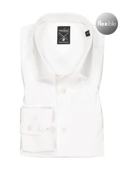 Van Laack Hemd, Tailor Fit, Baumwoll-Stretch, Weiß