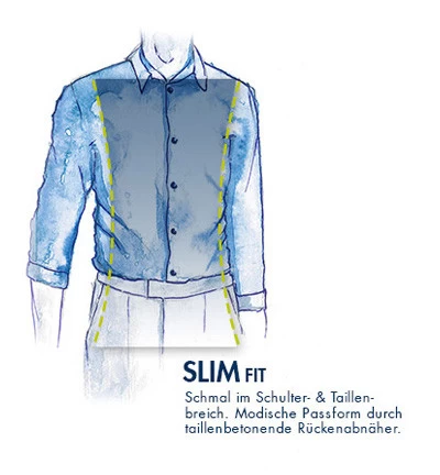 Van Laack Hemd, Tailor Fit, Baumwoll-Stretch, Weiß – Bild 2