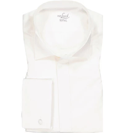 Van Laack Smokinghemd, Tailor Fit, Baumwolle, Ecru