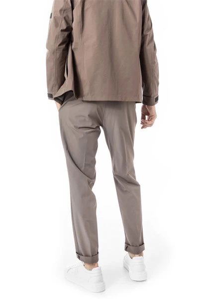 Bundfaltenhose, Mikrofaser Schnelltrocknend, Braun – Bild 3