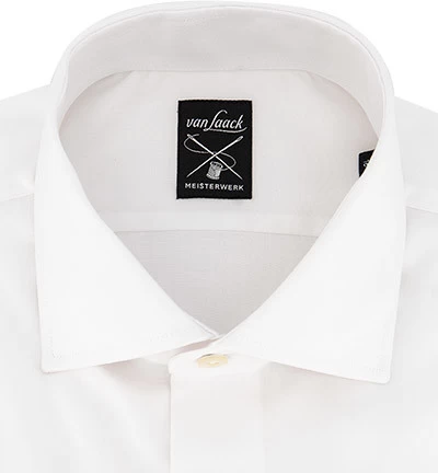 Van Laack Hemd, Slim Fit, Baumwolle, Weiß – Bild 3