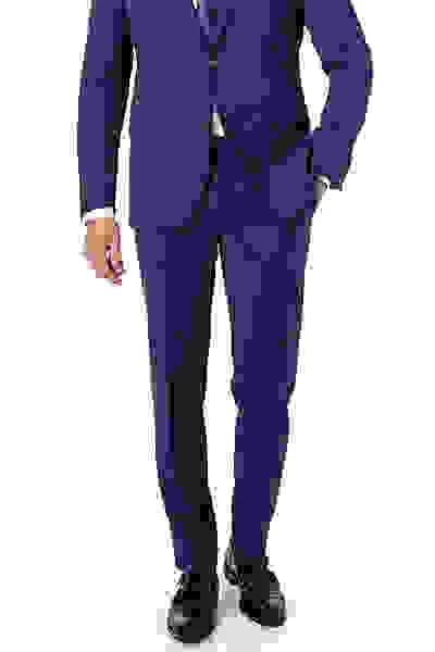 Hose, Schurwolle, Tintenblau – Bild 6