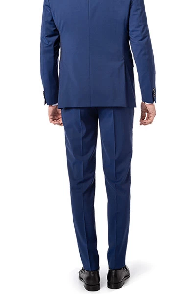 Hose, Schurwolle, Tintenblau – Bild 4