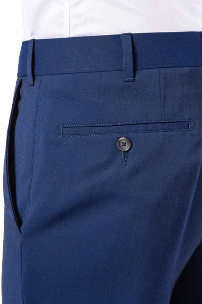 Hose, Schurwolle, Tintenblau – Bild 2