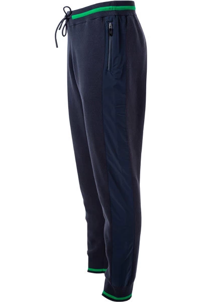 Boss Green Strickpants, Baumwolle, Nachtblau – Bild 2