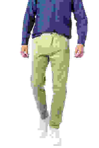 Hose, Baumwolle, Hellbeige – Bild 5