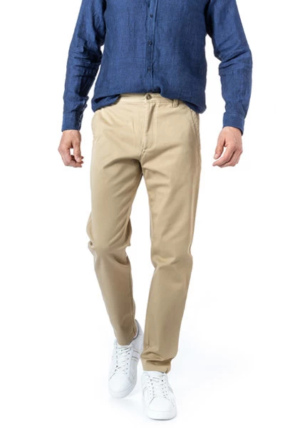 Hose, Baumwolle, Hellbeige