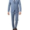 Baldessarini Anzug, Slim Fit, Schurwolle, Blau
