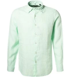CINQUE Hemd, Slim Fit, Reines Leinen, Mintgrün