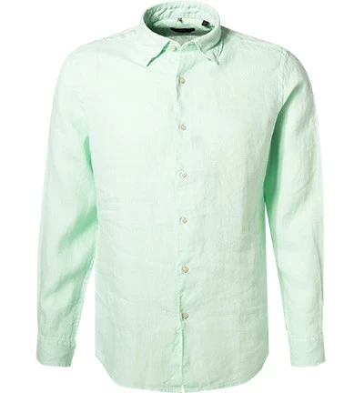 CINQUE Hemd, Slim Fit, Reines Leinen, Mintgrün