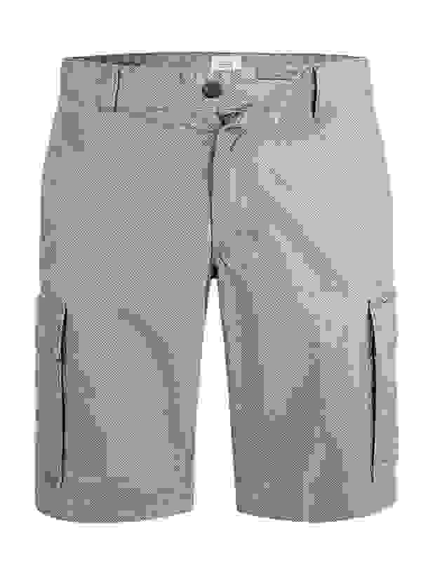 Camel Active Cargoshorts, Regular Fit, Baumwolle, Blau Gemustert – Bild 4