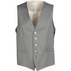 Baldessarini Weste, Schurwolle, Hellgrau