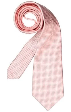 Krawatte, Seide, Pink Gemustert