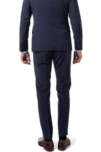 Strellson Hose, Wolle, Extra Slim Fit, Dunkelblau – Bild 3