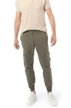 Alpha Industries Jogpants, Mikrofaser, Dunkelolivgrün