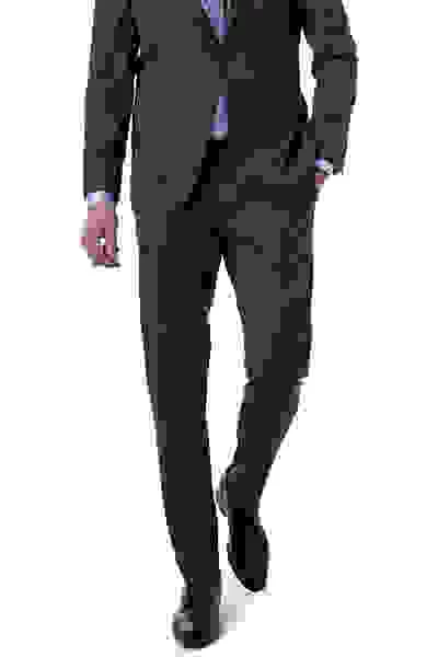 Hose, Modern Fit, Schurwoll-Stretch, Royalblau – Bild 5