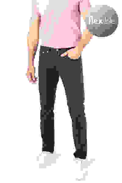 Pierre Cardin Hose, Baumwolle, Nachtblau Meliert – Bild 5