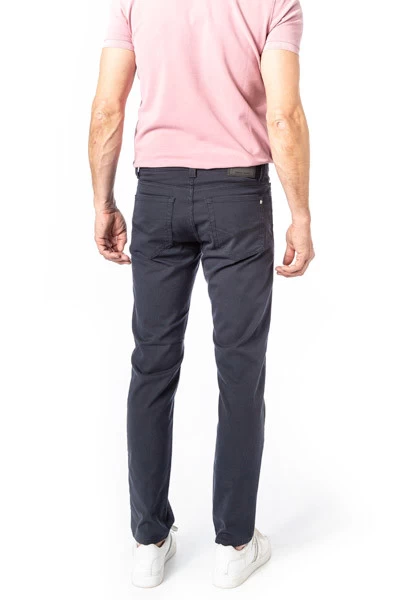 Pierre Cardin Hose, Baumwolle, Nachtblau Meliert – Bild 3