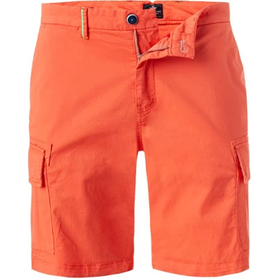 Cargoshorts, Regular Fit, Baumwolle, Orangerot