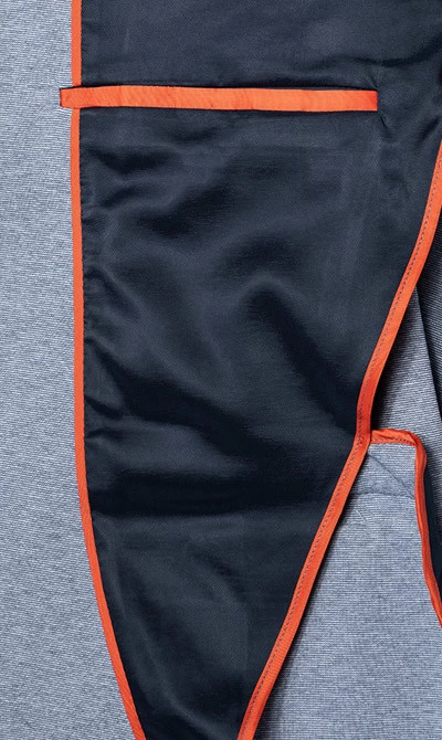 ROY ROBSON Anzug, Extra Slim Fit, Jersey Halbgefüttert, Hellblau Meliert – Bild 4