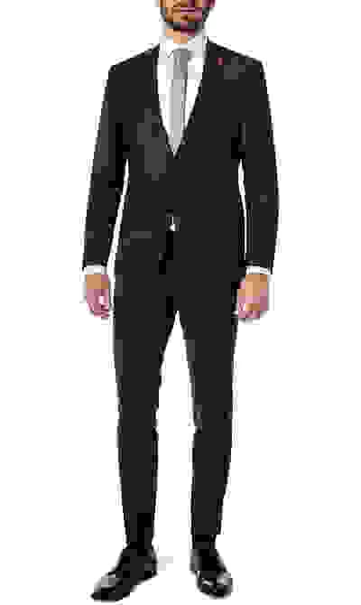 ROY ROBSON Anzug, Extra Slim Fit, Schurwolle, Tintenblau Kariert – Bild 5