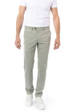 Hose, Modern Fit, Bio Baumwolle, Hellkhaki