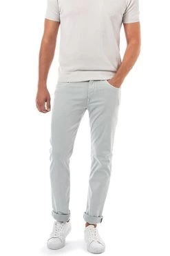 Hose Bradley, Modern Fit, Baumwolle T400®, Hellgrau