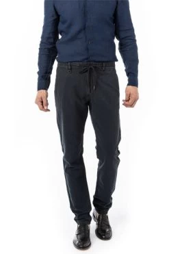 Camel Active Hose, Baumwolle-Leinen, Nachtblau