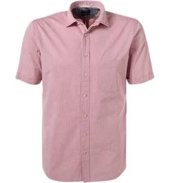 OLYMP Kurzarmhemd, Modern Fit, Baumwolle, Rosé