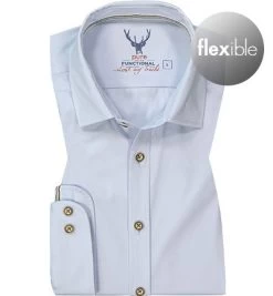 Pure Hemd, Jersey Geruchshemmend, Bleu