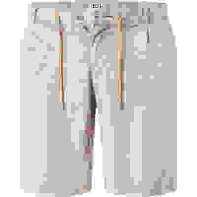 Bermudashorts Tarko, Slim Fit, Leinen, Hellbraun – Bild 4