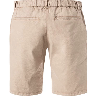 Bermudashorts Tarko, Slim Fit, Leinen, Hellbraun – Bild 2